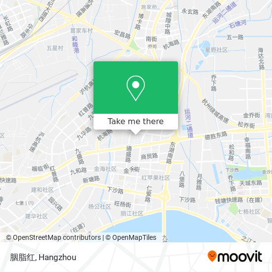 胭脂红 map