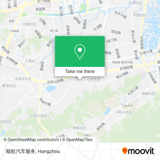 顺航汽车服务 map