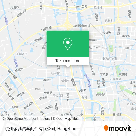 杭州诚驰汽车配件有限公司 map