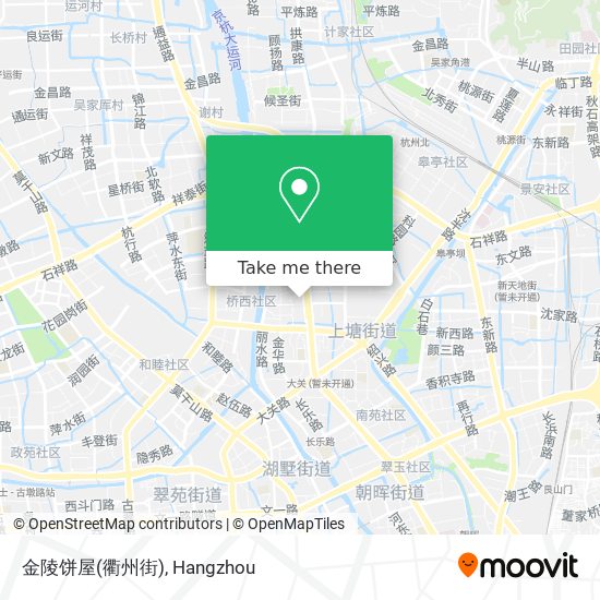 金陵饼屋(衢州街) map