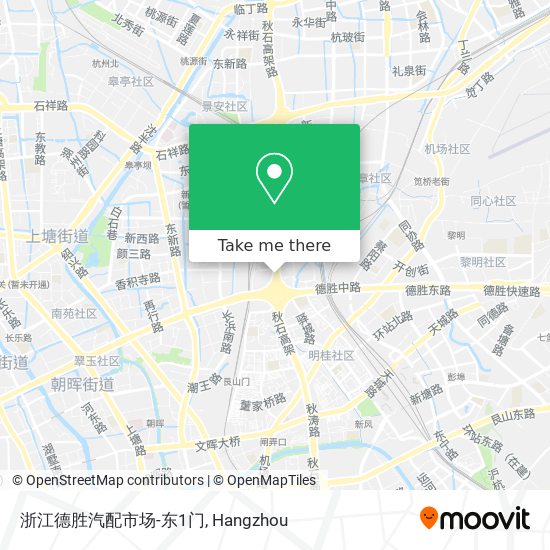 浙江德胜汽配市场-东1门 map