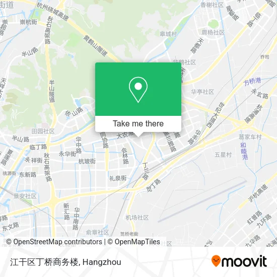 江干区丁桥商务楼 map