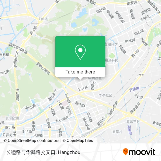 长睦路与华鹤路交叉口 map
