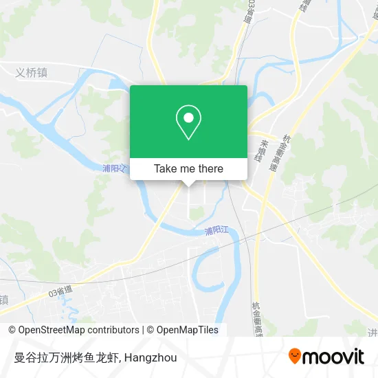 曼谷拉万洲烤鱼龙虾 map