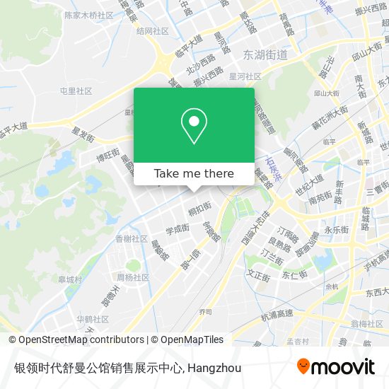 银领时代舒曼公馆销售展示中心 map