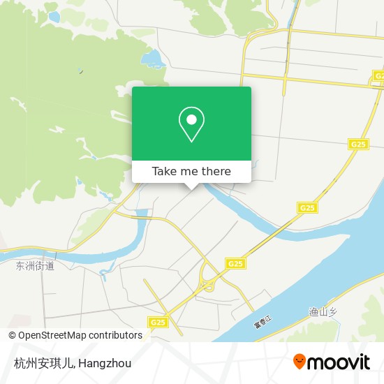 杭州安琪儿 map
