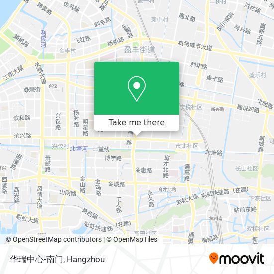 华瑞中心-南门 map
