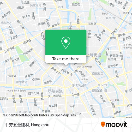 中芳五金建材 map