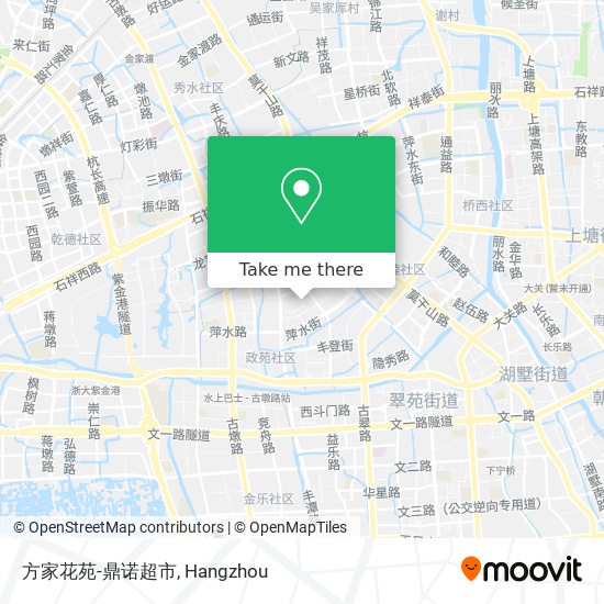 方家花苑-鼎诺超市 map