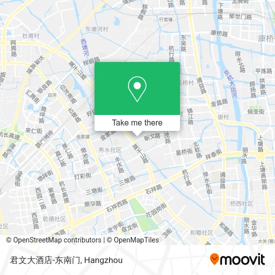 君文大酒店-东南门 map