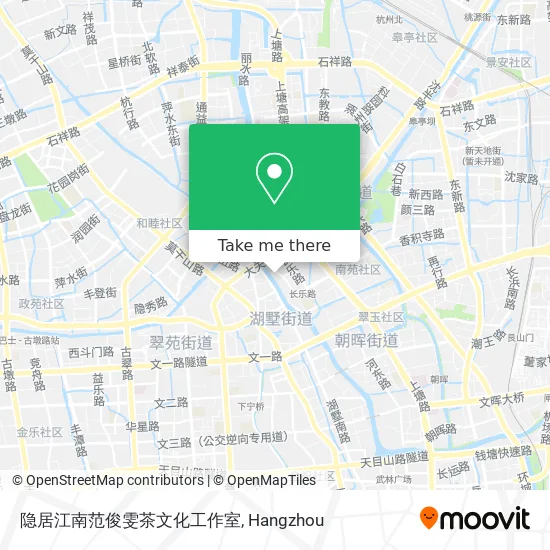 隐居江南范俊雯茶文化工作室 map