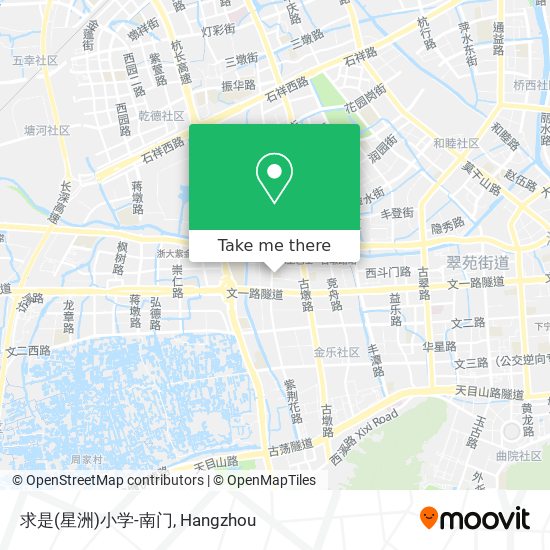求是(星洲)小学-南门 map