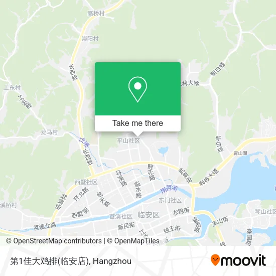 第1佳大鸡排(临安店) map