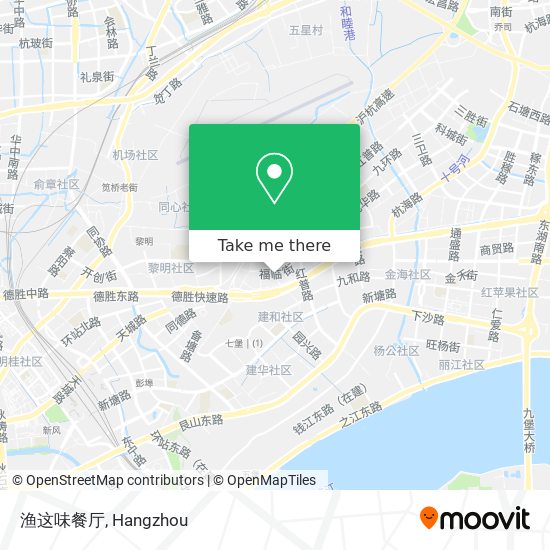 渔这味餐厅 map