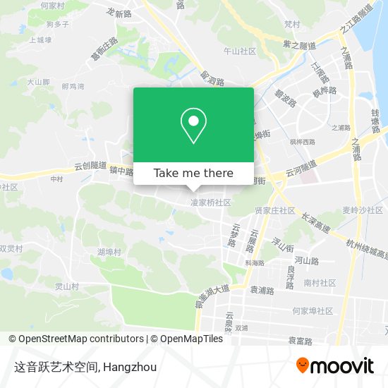 这音跃艺术空间 map