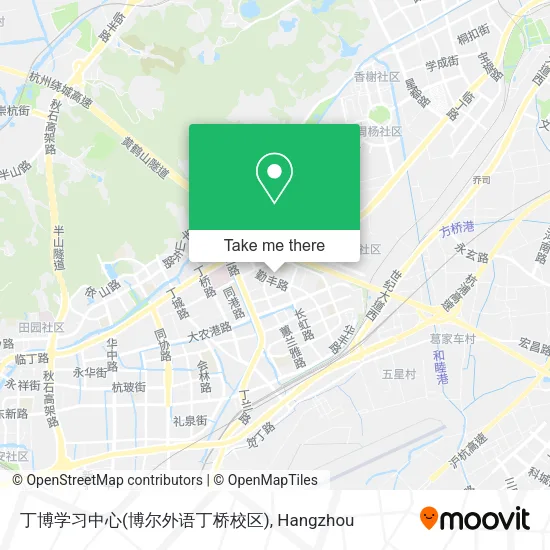 丁博学习中心(博尔外语丁桥校区) map