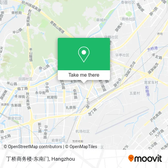丁桥商务楼-东南门 map
