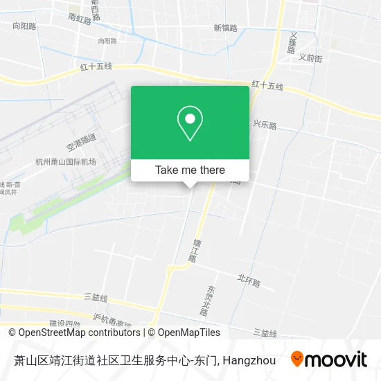 萧山区靖江街道社区卫生服务中心-东门 map