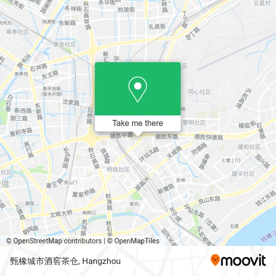 甄橡城市酒窖茶仓 map