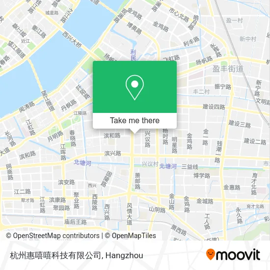 杭州惠嘻嘻科技有限公司 map