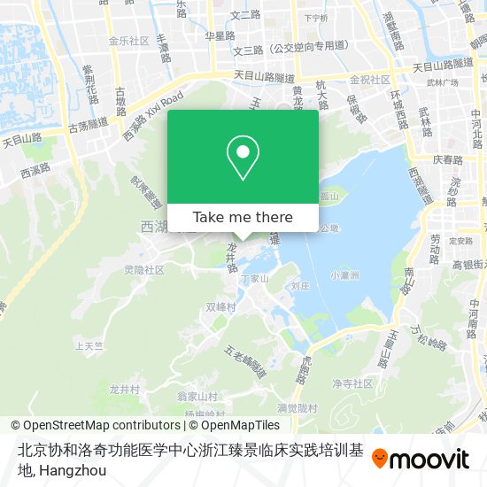 北京协和洛奇功能医学中心浙江臻景临床实践培训基地 map