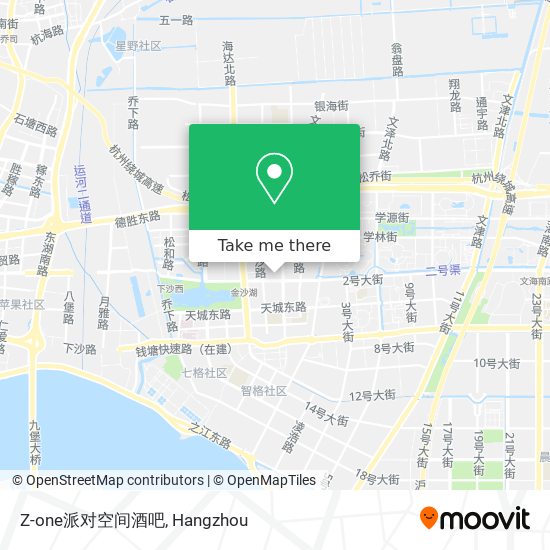 Z-one派对空间酒吧 map