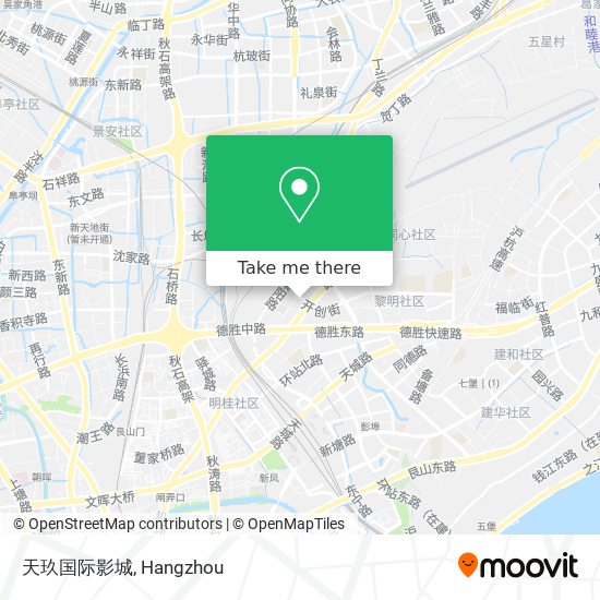 天玖国际影城 map