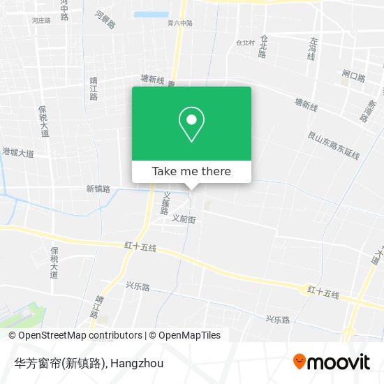 华芳窗帘(新镇路) map