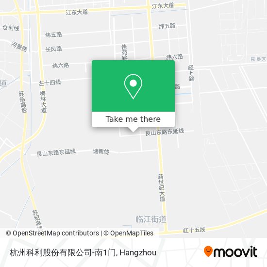 杭州科利股份有限公司-南1门 map