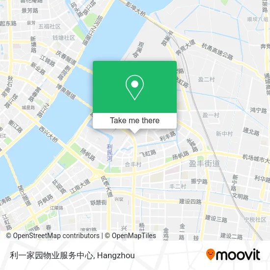 利一家园物业服务中心 map