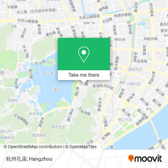 杭州孔庙 map