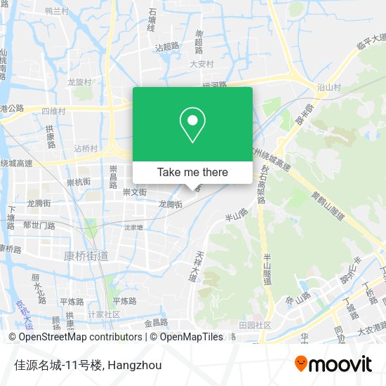 佳源名城-11号楼 map