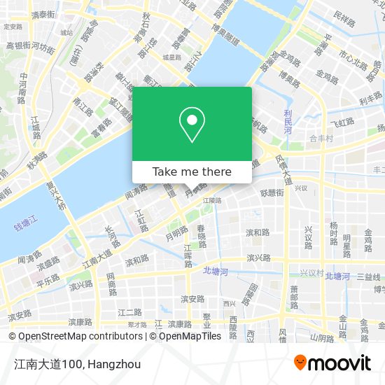 江南大道100 map