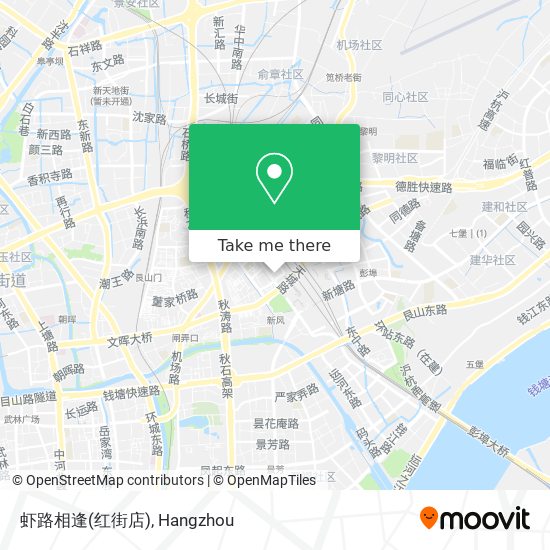 虾路相逢(红街店) map