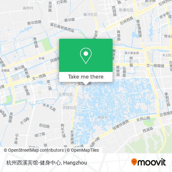 杭州西溪宾馆-健身中心 map
