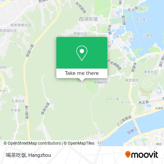 喝茶吃饭 map