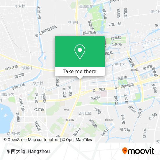 东西大道 map