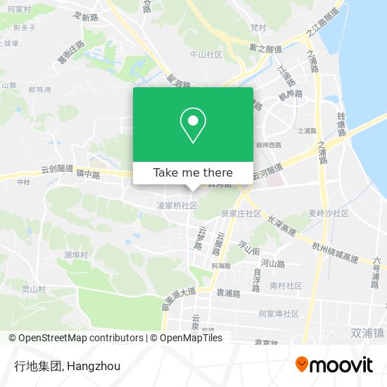 行地集团 map