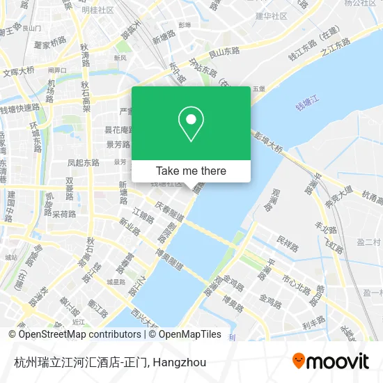 杭州瑞立江河汇酒店-正门 map