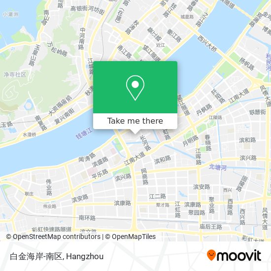 白金海岸-南区 map