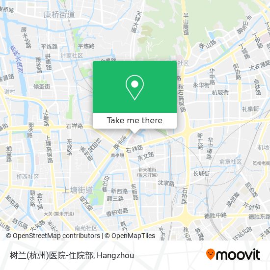 树兰(杭州)医院-住院部 map