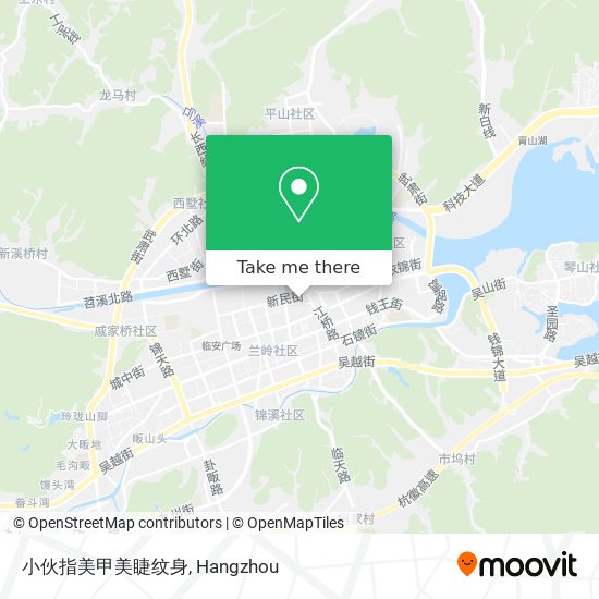 小伙指美甲美睫纹身 map