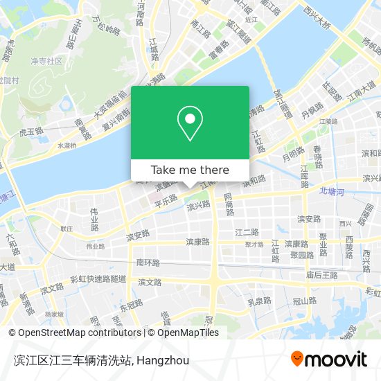 滨江区江三车辆清洗站 map