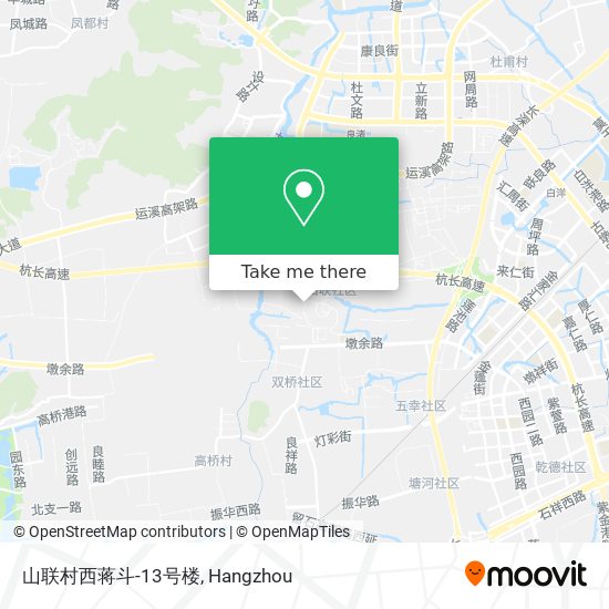 山联村西蒋斗-13号楼 map
