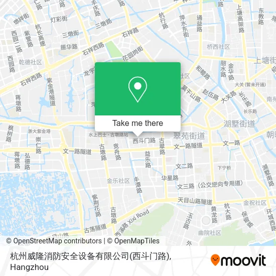杭州威隆消防安全设备有限公司(西斗门路) map