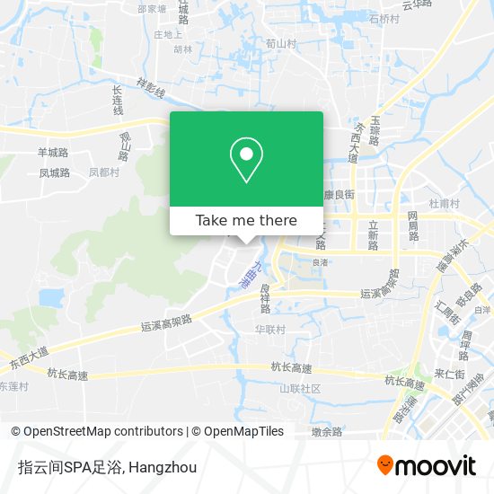 指云间SPA足浴 map
