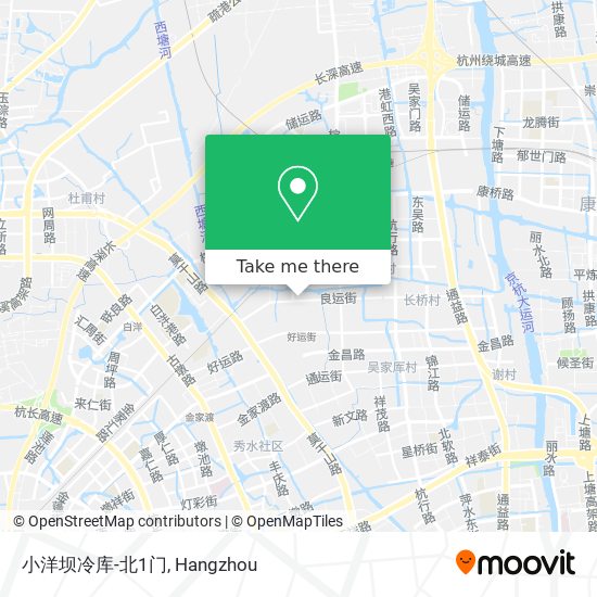 小洋坝冷库-北1门 map