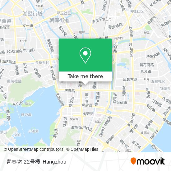 青春坊-22号楼 map