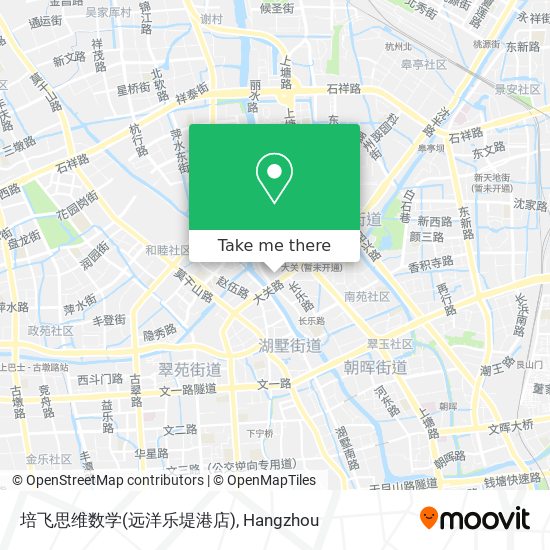 培飞思维数学(远洋乐堤港店) map