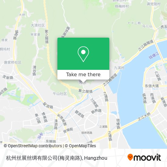 杭州丝展丝绸有限公司(梅灵南路) map